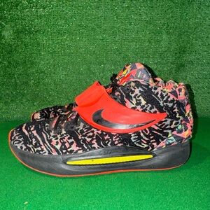 Nike KD 14 Ky-D Dream Black Red CW3935-002 Men Size 13